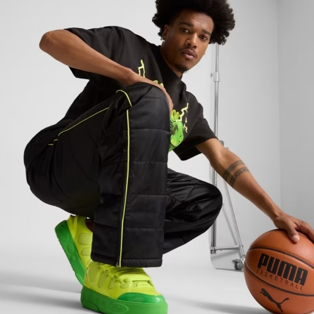 PUMA x Lamelo Ball LaFrance Assist Lifestyle Shoes womens Green Lime Grinch New - Picture 12 of 12